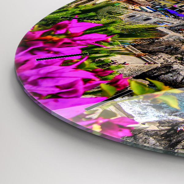 Horloge ronde Côte des Cinque Terre