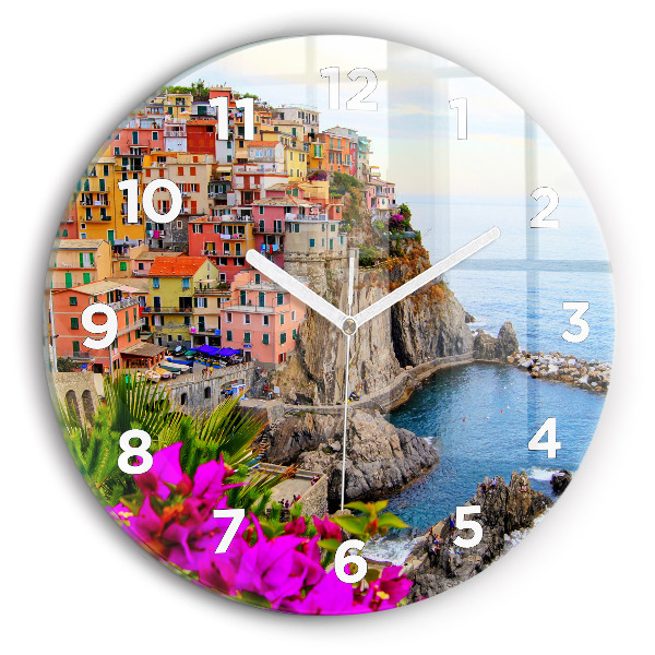 Horloge ronde Côte des Cinque Terre