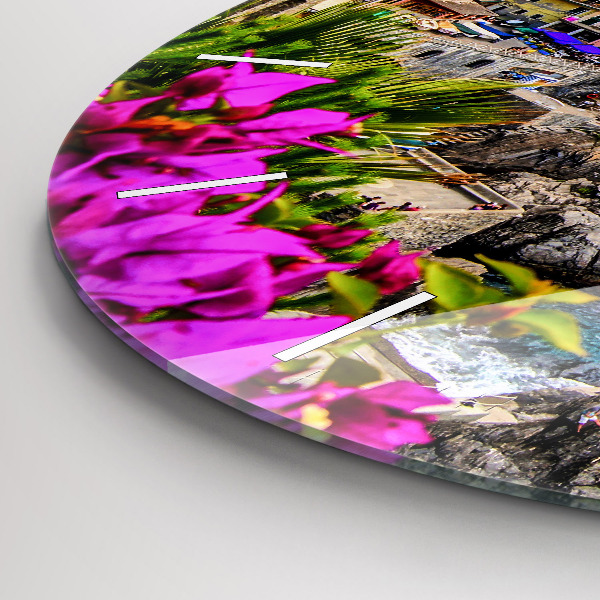 Horloge ronde Côte des Cinque Terre