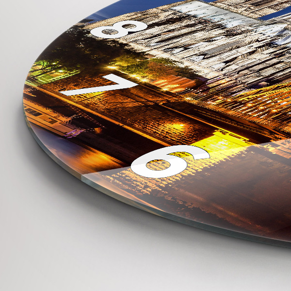 Horloge ronde Pont en Allemagne