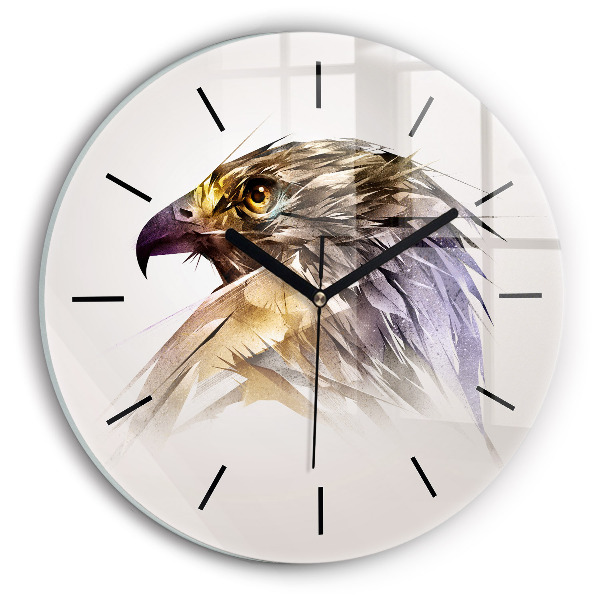 Horloge ronde Oiseau de prédation