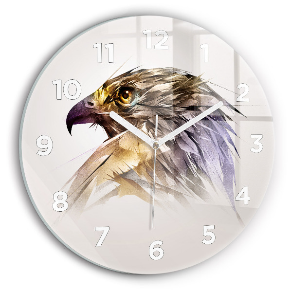Horloge ronde Oiseau de prédation