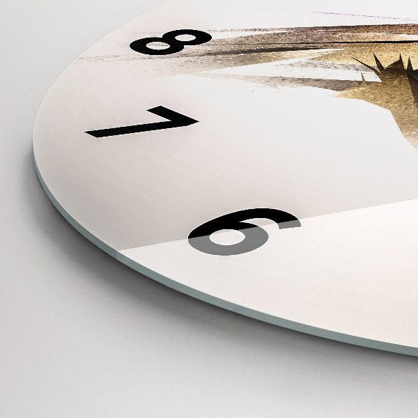 Horloge ronde Oiseau de prédation