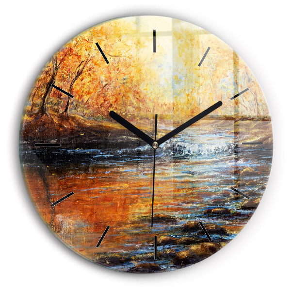 Horloge ronde Art artistique