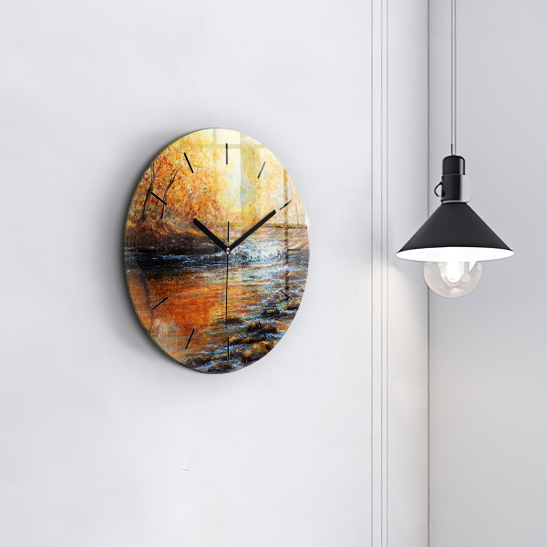 Horloge ronde Art artistique