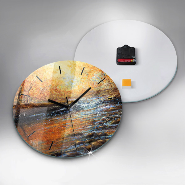 Horloge ronde Art artistique