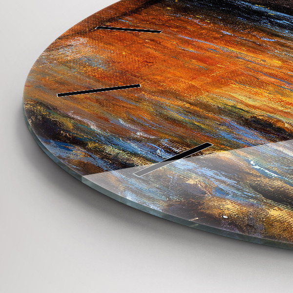 Horloge ronde Art artistique