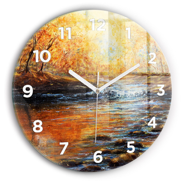 Horloge ronde Art artistique