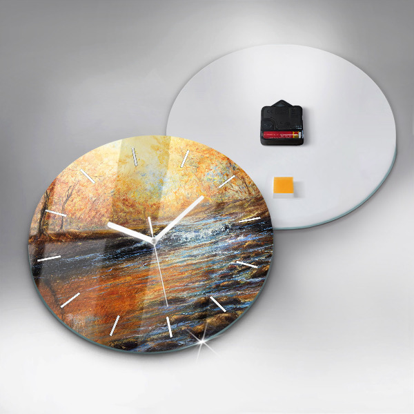 Horloge ronde Art artistique