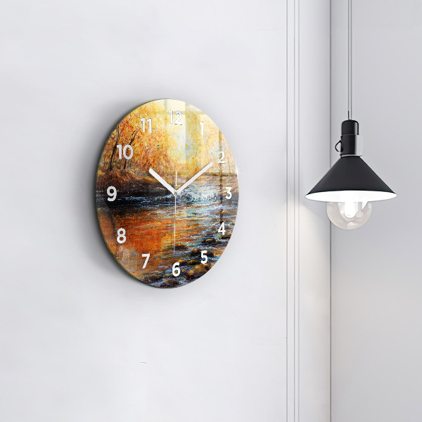 Horloge ronde Art artistique