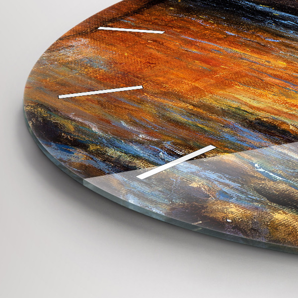 Horloge ronde Art artistique