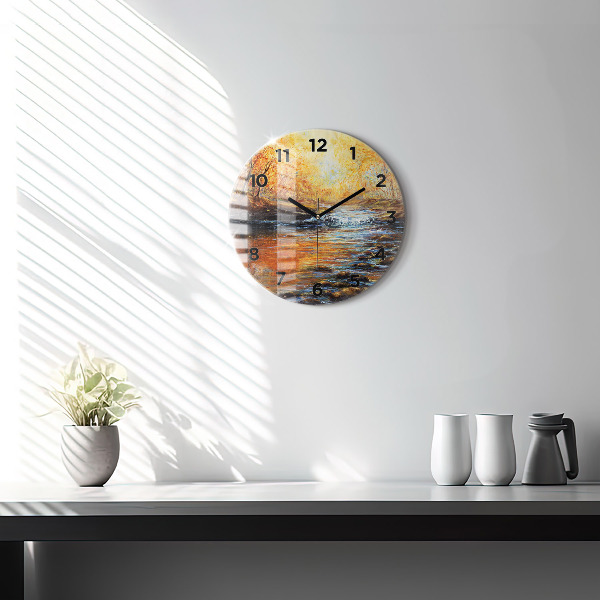 Horloge ronde Art artistique