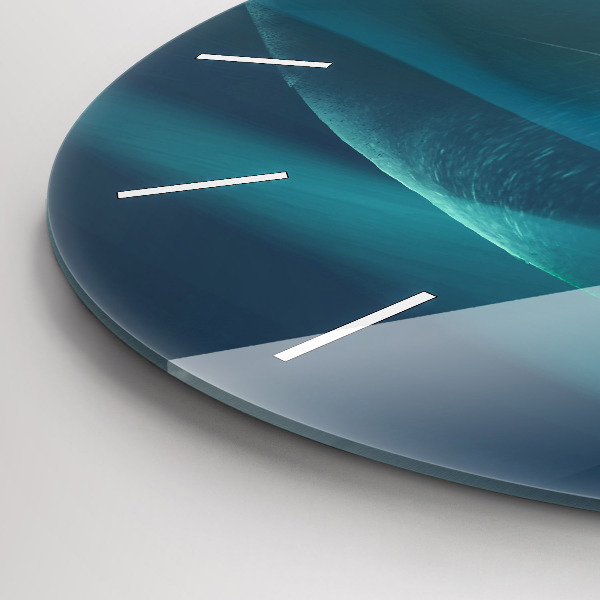 Horloge ronde 'Image d''un aigle en vol'