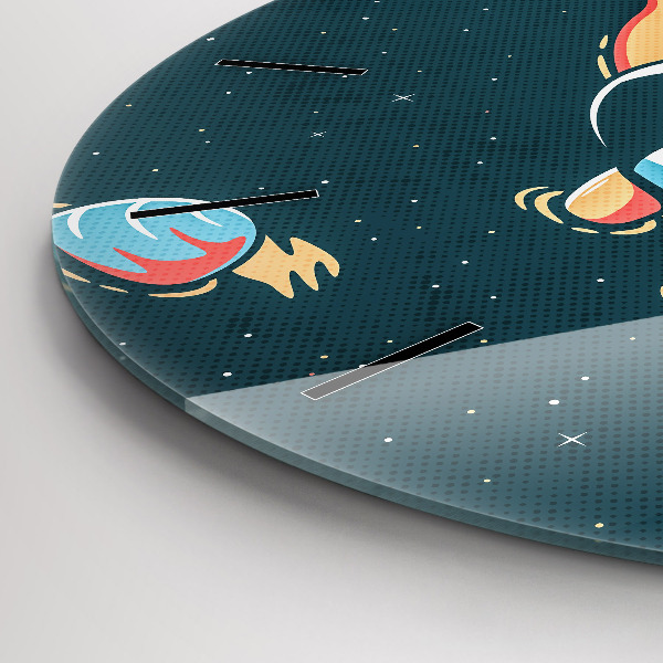 Horloge ronde Bébé astronaute