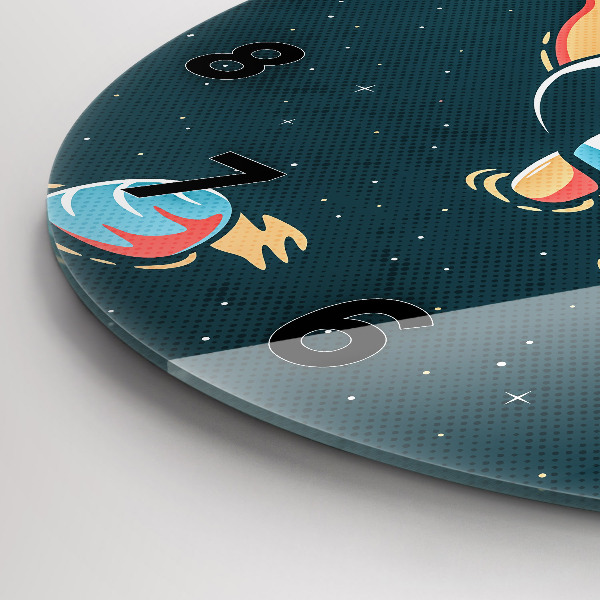 Horloge ronde Bébé astronaute