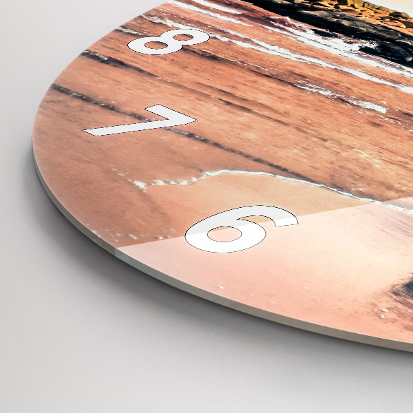 Horloge ronde Côte de Sherman