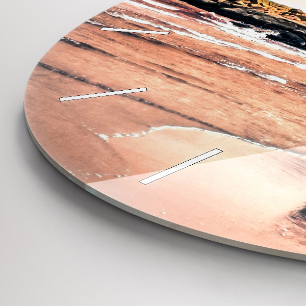 Horloge ronde Côte de Sherman