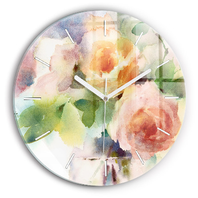 Horloge ronde Visualisation de la nature