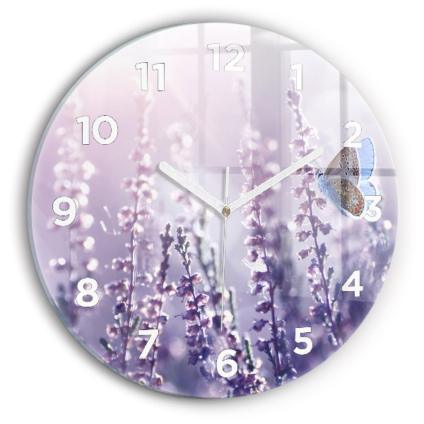 Pendule murale ronde Abstraction