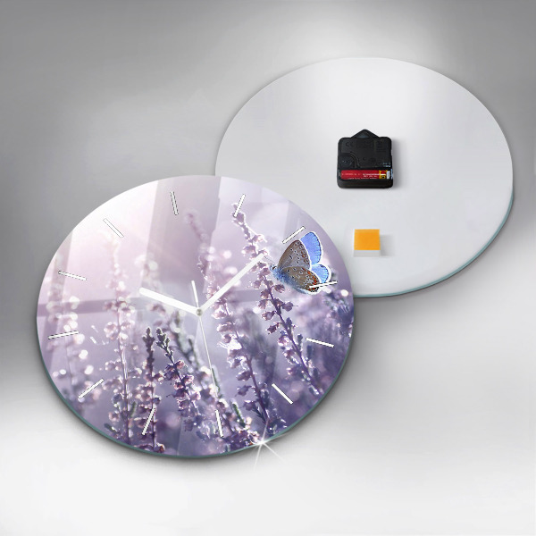 Pendule murale ronde Abstraction