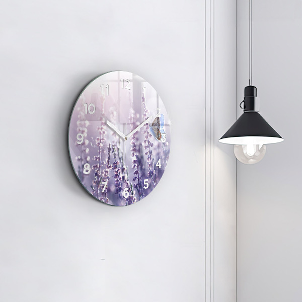 Pendule murale ronde Abstraction