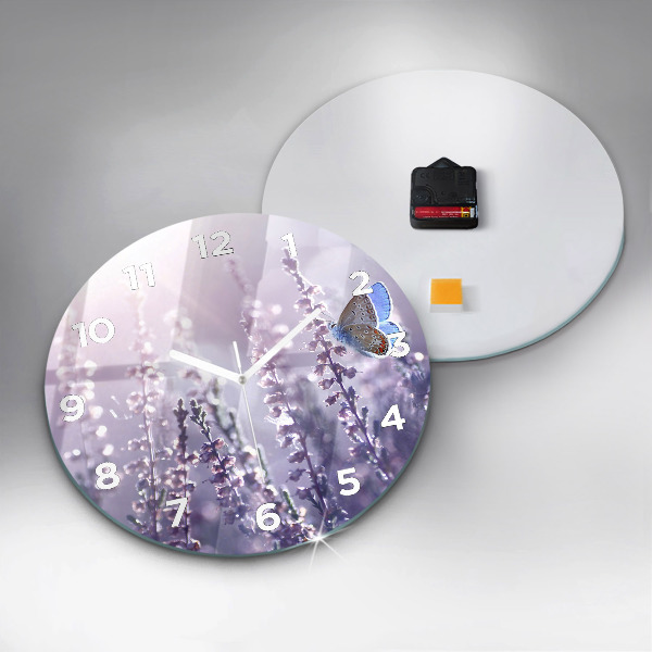 Pendule murale ronde Abstraction