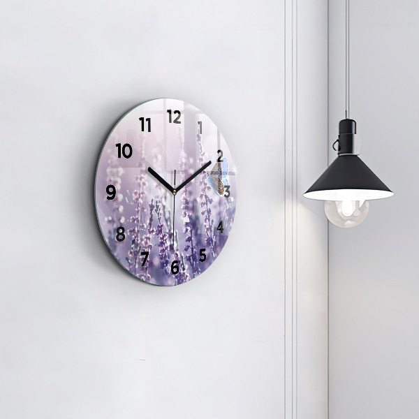 Pendule murale ronde Abstraction