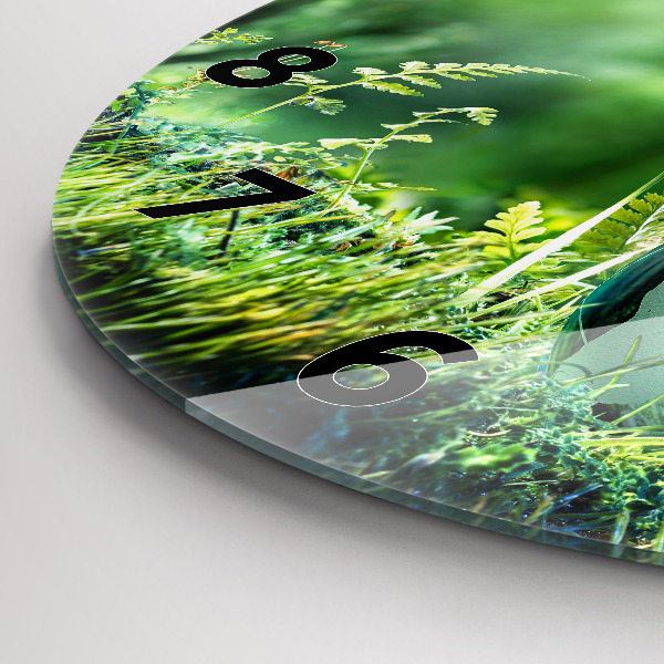 Pendule murale ronde Globe