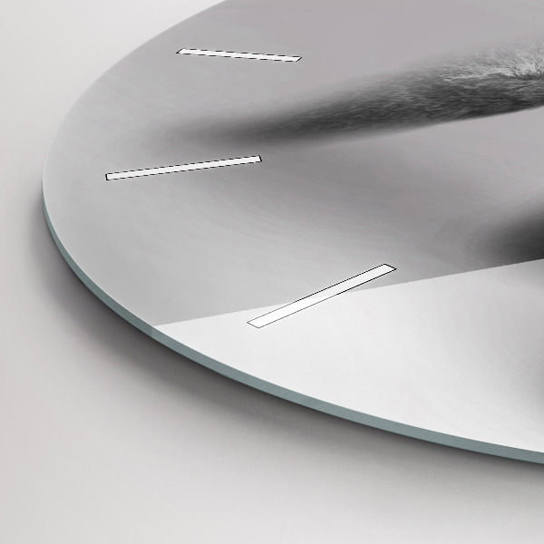 Pendule murale ronde 'Collection d''art animalier'