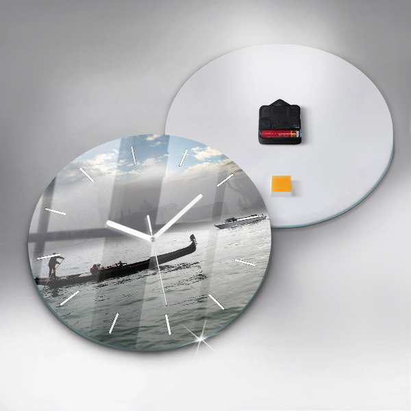 Horloge ronde Gondole à Venise