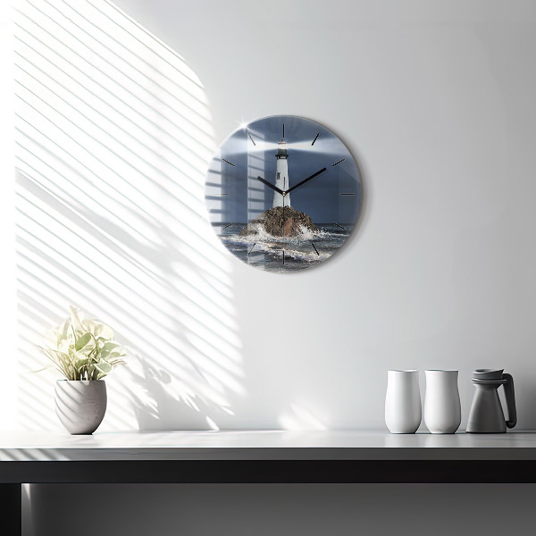 Horloge ronde Phare
