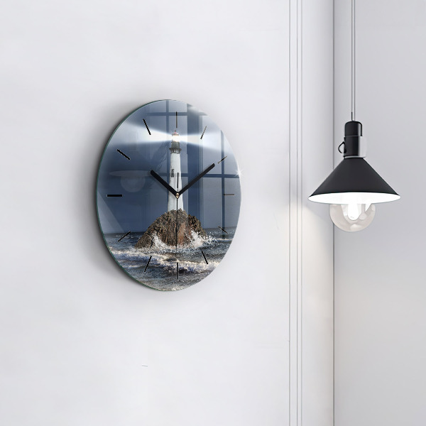 Horloge ronde Phare