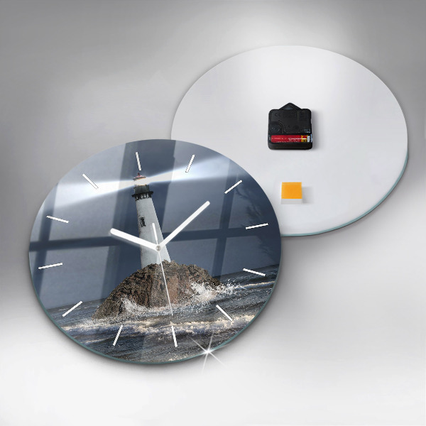 Horloge ronde Phare