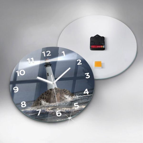 Horloge ronde Phare