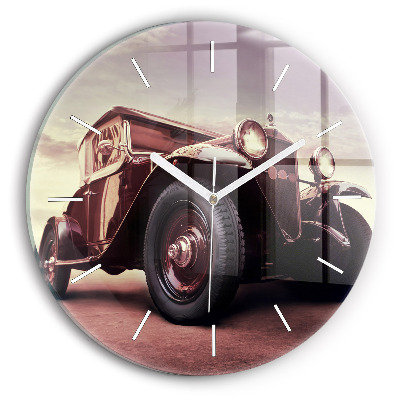 Horloge ronde Voiture ancienne
