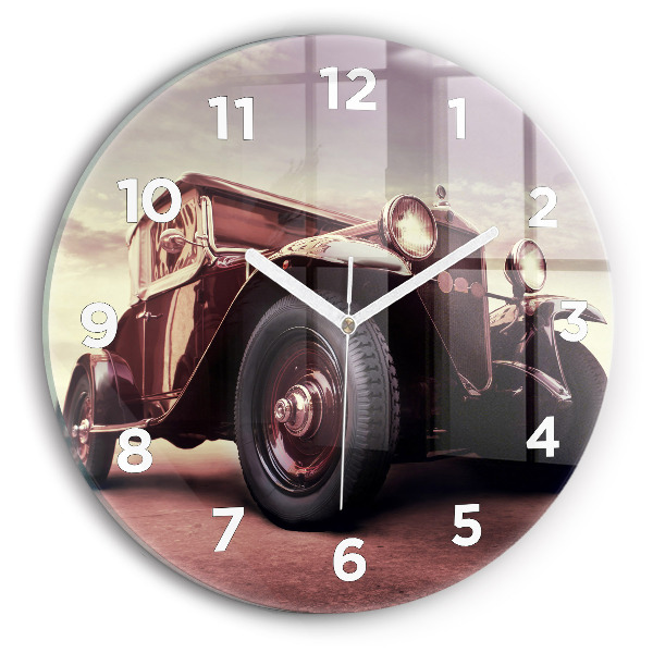 Horloge ronde Voiture ancienne