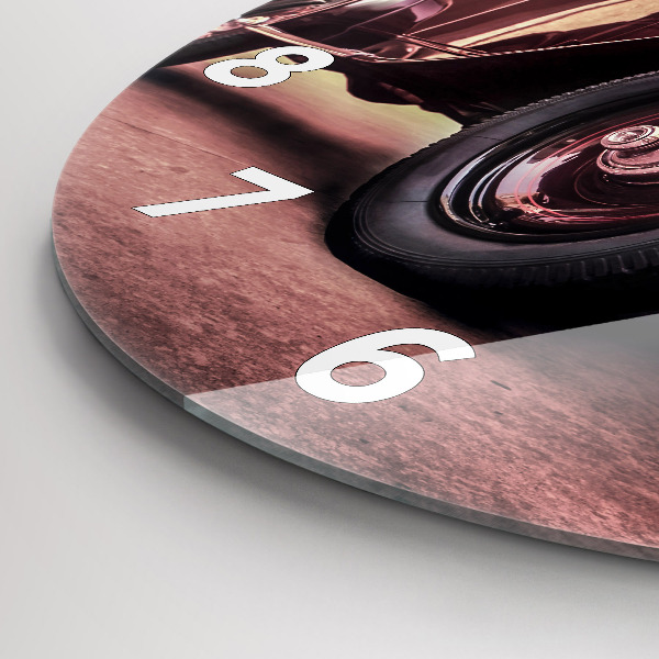 Horloge ronde Voiture ancienne