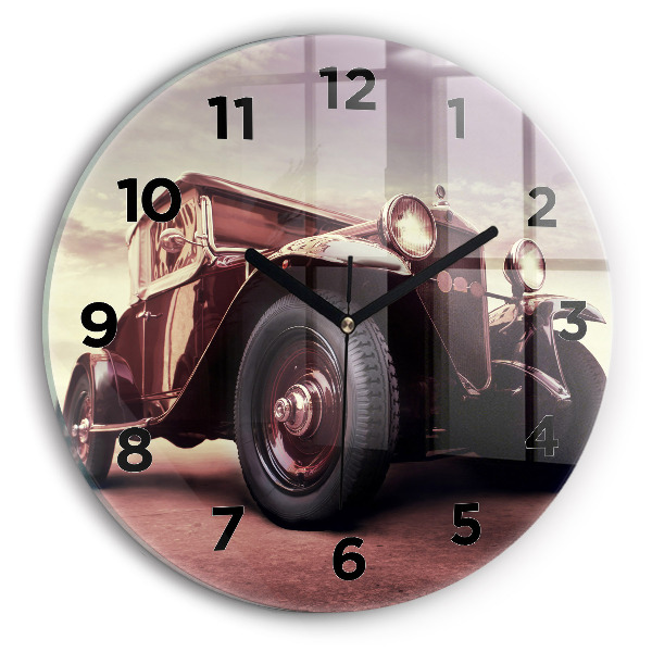 Horloge ronde Voiture ancienne