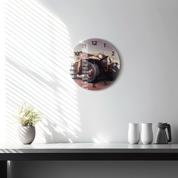 Horloge ronde Voiture ancienne