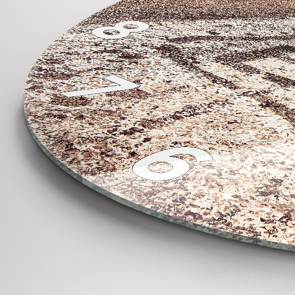 Horloge ronde Route 66 États-Unis