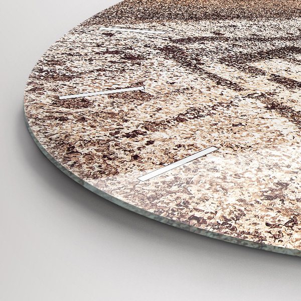 Horloge ronde Route 66 États-Unis