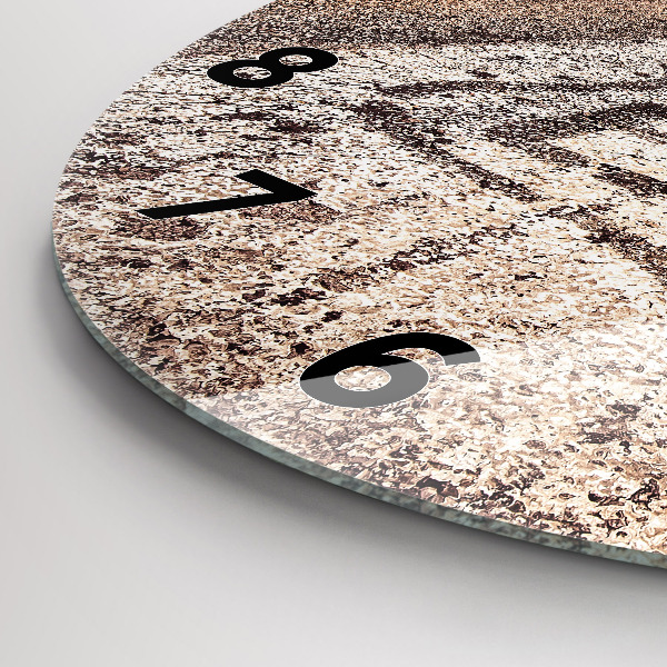 Horloge ronde Route 66 États-Unis