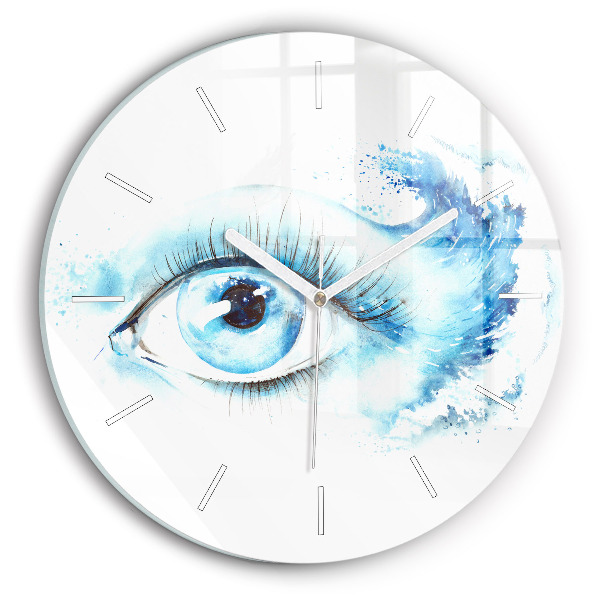 Horloge ronde Œil de mer