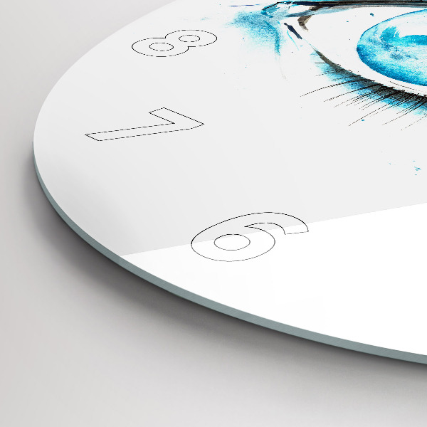 Horloge ronde Œil de mer