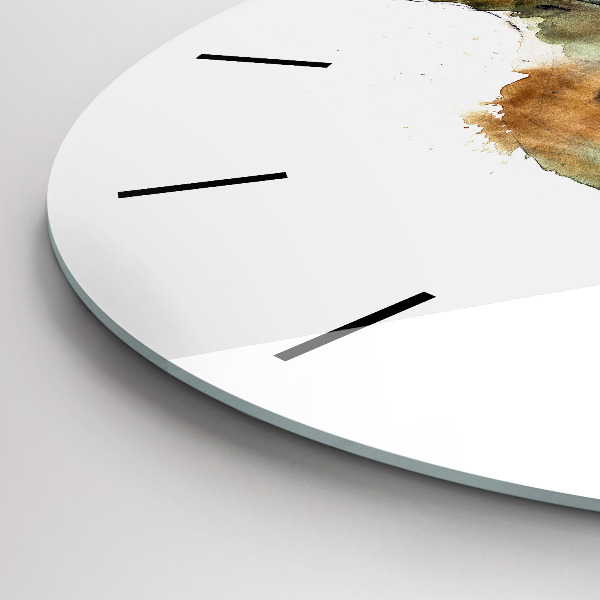 Horloge ronde 'L''oiseau et le livre'