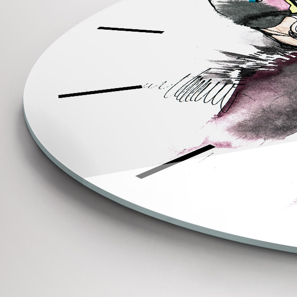 Horloge ronde 'Résumé de l''orignal'