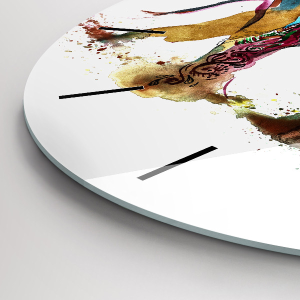 Horloge ronde Culture indienne