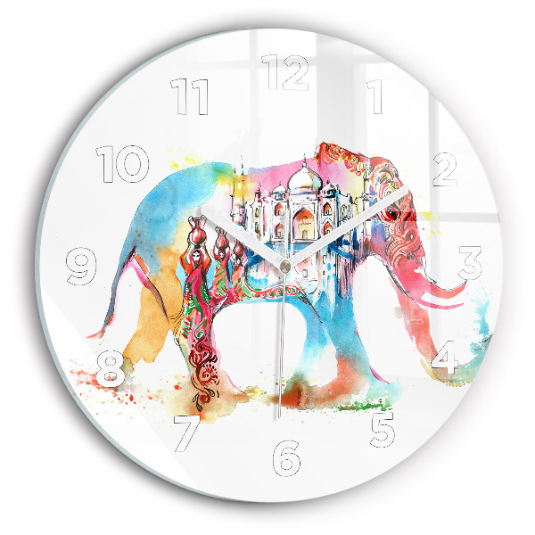 Horloge ronde Culture indienne
