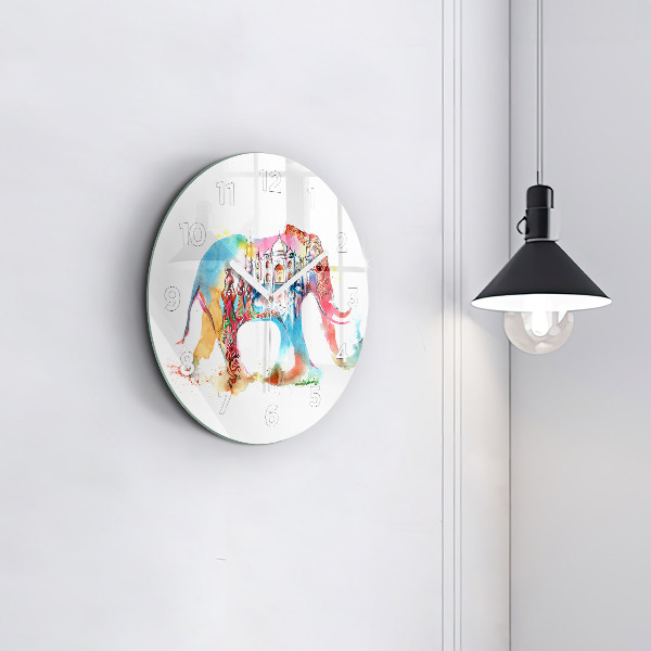 Horloge ronde Culture indienne