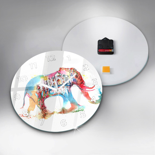 Horloge ronde Culture indienne